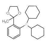 2'-(二环己基膦)苯乙酮缩乙二醇