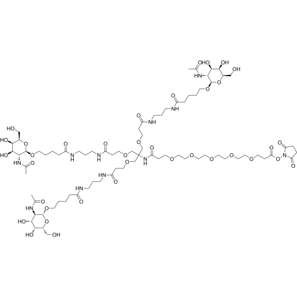 Tri-GalNAc-NHS ester