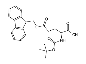 叔丁氧羰基-L-谷氨酸5-芴基甲酯