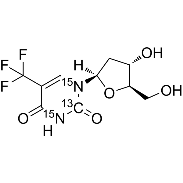 三氟尿苷-13C,15N2