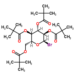 2,3,4,6-O-四特戊酰基-alpha-D-溴代吡喃葡萄糖