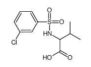 N-(3-氯苯磺酰基)缬氨酸