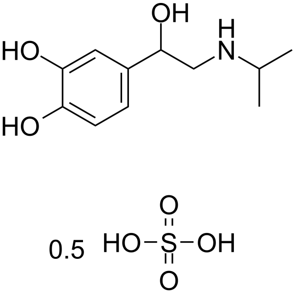 消旋硫酸异丙肾上腺素