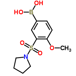 (4-甲氧基-3-(吡咯烷-1-基磺酰)苯基)硼酸