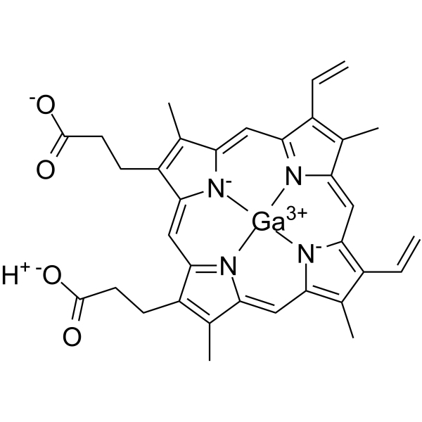 Ga(III) protoporphyrin IX