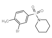 1-(3-溴-4-甲基苯基磺酰)哌啶