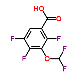 3-二氟甲氧基-2,4,5-三氟苯甲酸