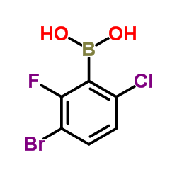 3-溴-6-氯-2-氟苯硼酸