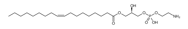 1-油酰基-2-羟基-sn-甘油-3-磷酸乙醇胺