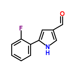 5-(2-氟苯基)-1H-吡咯-3-甲醛