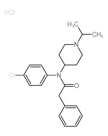 N-(4-氯苯基)-n-(1-异丙基-4-哌啶)苯乙酰胺盐酸盐