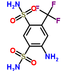 4-氨基-6-(三氟甲基)苯-1,3-二磺酰胺