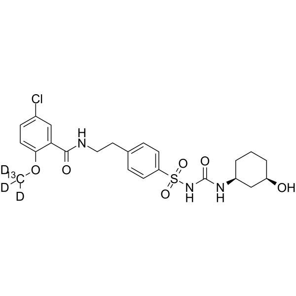 外消旋顺式-3-羟基格列本脲-13C,d3