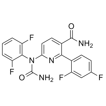 6-[(氨基羰基)(2,6-二氟苯基)氨基]-2-(2,4-二氟苯基)-3-吡啶甲酰胺