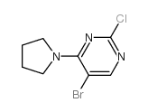 5-溴-2-氯-4-(1-吡咯烷基)嘧啶