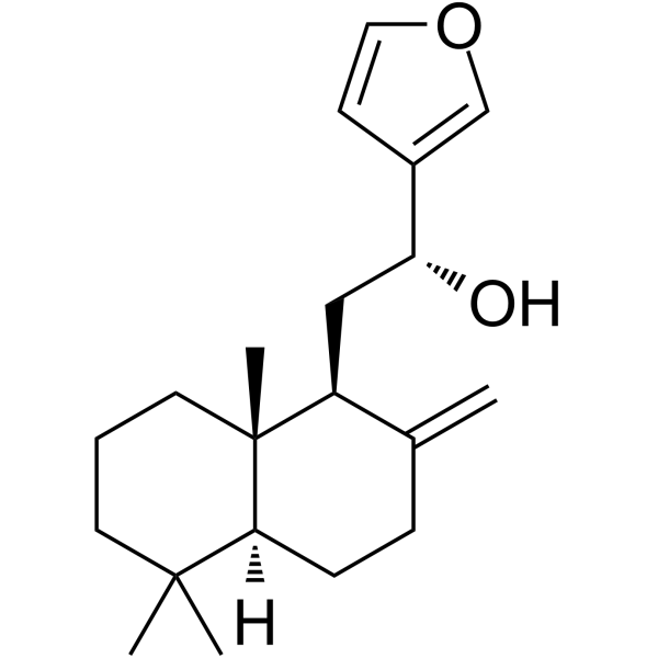 15,16-环氧-12R-羟基赖百当-8(17),13(16),14-三烯