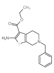 2-氨基-6-苄基-4,5,6,7-四氢噻吩并[2,3-c]吡啶-3-甲酸乙酯