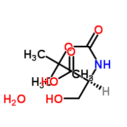 N-叔丁氧羰基-L-丝氨酸水合物