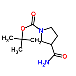 1-BOC-吡咯烷-3-甲酰胺