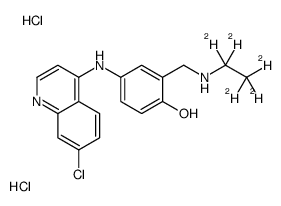 N-Desethyl amodiaquine-d5 dihydrochloride