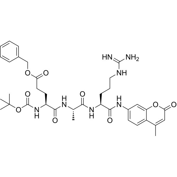 boc-glu(obzl)-ala-arg-mca