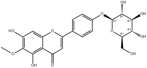 粗毛豚草素-4'-O-葡萄糖苷