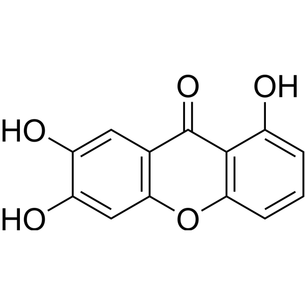 1,6,7-三羟基氧杂蒽酮