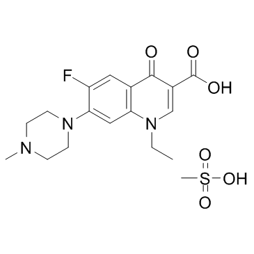 甲磺酸培氟沙星