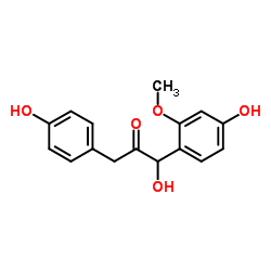 1-羟基-1-(4-羟基-2-甲氧基苯基)-3-(4-羟基苯基)-2-丙酮