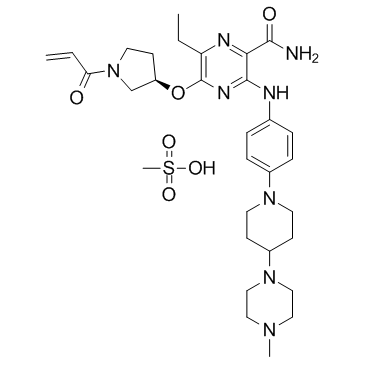 Naquotinib甲磺酸盐