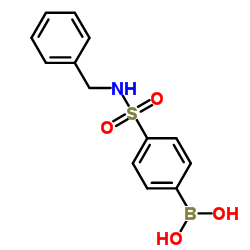 (4-(N-苯甲基氨磺酰)苯基)硼酸