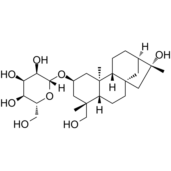 2-O-BETA-D-吡喃阿洛糖甙-2,16,19-贝壳杉烯三醇