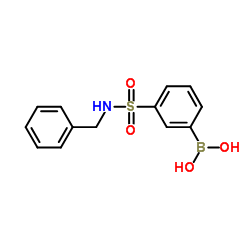 (3-(N-苯甲基氨磺酰)苯基)硼酸