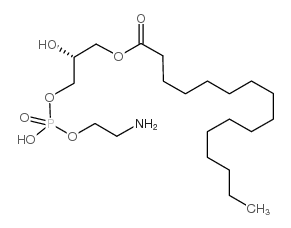 1-棕榈酰基-2-羟基-sn-甘油-3-磷酸乙醇胺