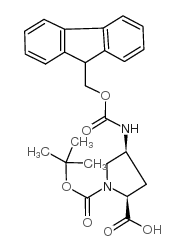 N-Boc-顺式-4-Fmoc-氨基-L-脯氨酸