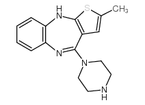 2-甲基-4-(1-哌嗪基)-10H-噻吩并[2,3-b][1,5]苯并二氮杂卓