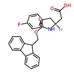 (S)-N-芴甲氧羰基-3-氨基-4-(4-氟苯基)丁酸