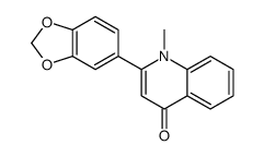 2-(苯并[d] [1,3]二氧杂环戊烯-5-基)-1-甲基喹啉-4(1H)-酮