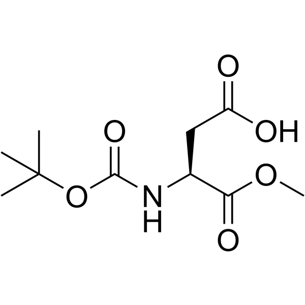 N-叔丁氧羰基-L-天门冬氨酸1-甲酯