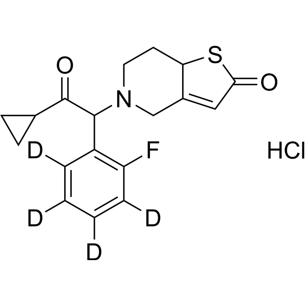 2-Oxo Prasugrel-d4 hydrochloride