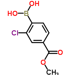 2-氯-4-(甲氧羰基)苯硼酸