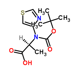 Boc-D-3-(4-噻唑基)丙氨酸