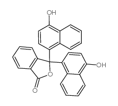 α-萘酚酞指示剂