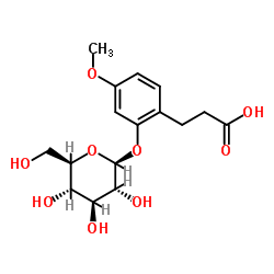 2-O-β-D-葡糖基氧基-4-甲氧基苯丙酸