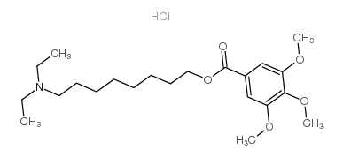 3,4,5-三甲氧基苯甲酸(8-二乙氨基正辛基)酯盐酸盐