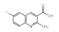 6-氟-2-甲基喹啉-3-羧酸