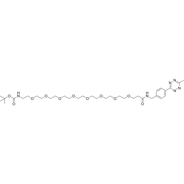 Me-Tet-PEG8-NHBoc