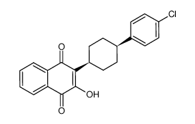 2-[顺式-4-(4-氯苯基)环己基]-3-羟基-1,4-萘醌