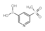 5-(甲基磺酰)砒啶-3-硼酸