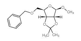 1-甲氧基-2,3-O-异亚丙基-5-苄氧基-beta-D-呋喃核糖苷